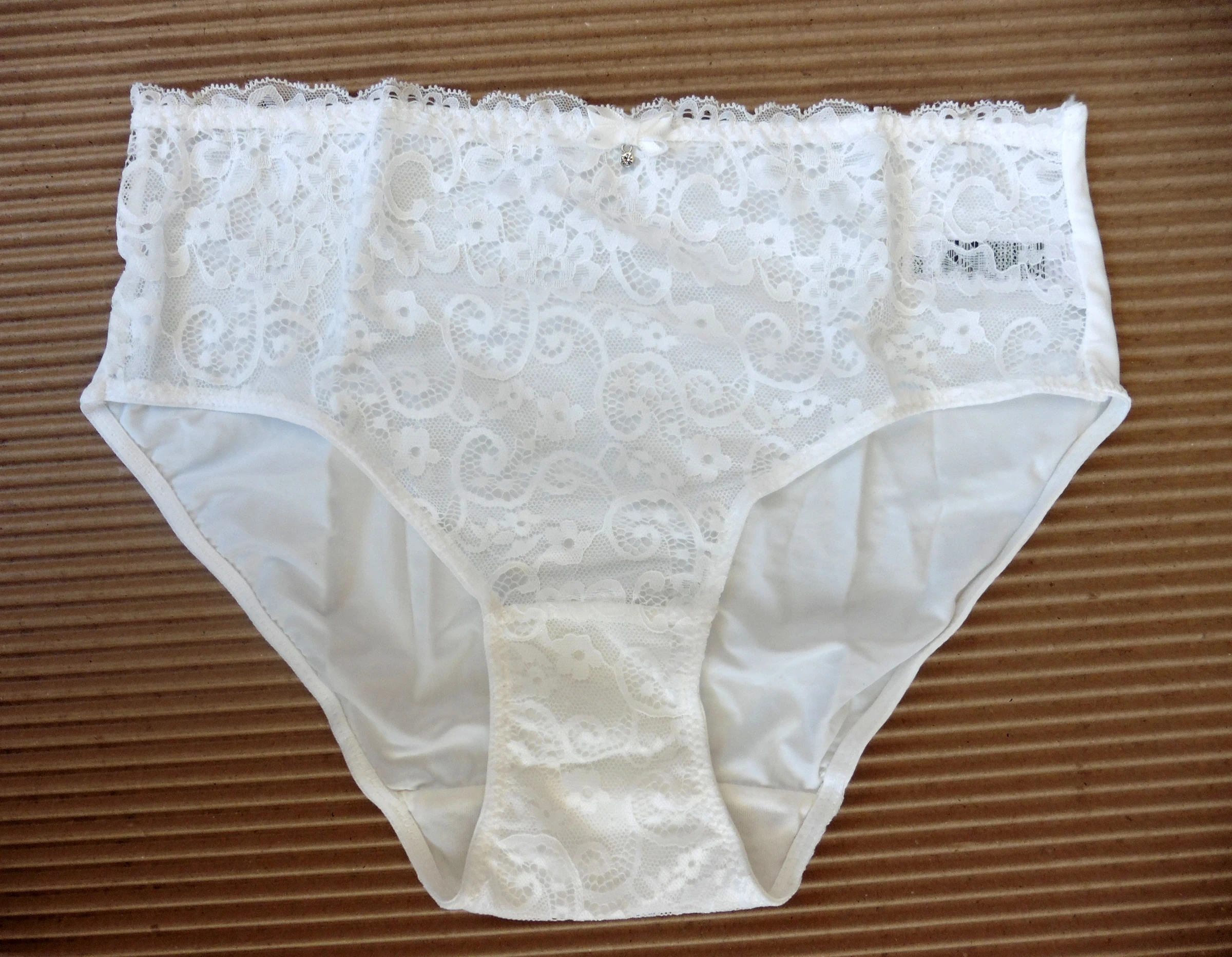 Set van 4 witte hoge broeken maat 38/40 – photo 5